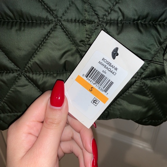 Marc New York by Andrew Marc Chevron Quilted Jacket with Removable Faux Fur—NWT - Picture 14 of 17